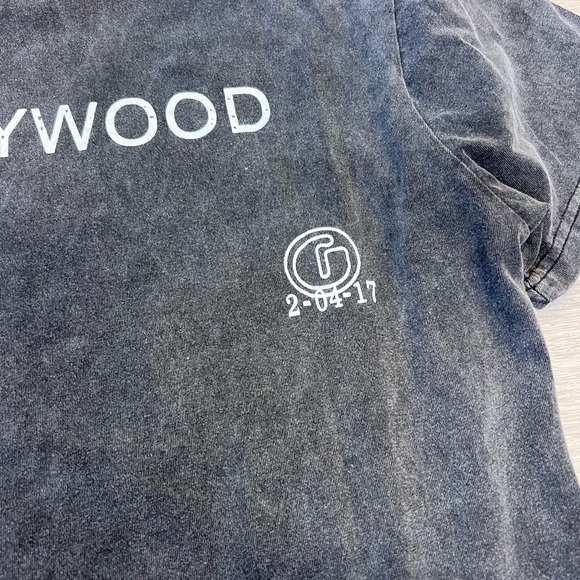 Gallery Dept. Graphic Tee - Black Distressed “File Copy” - Picture 6 of 7